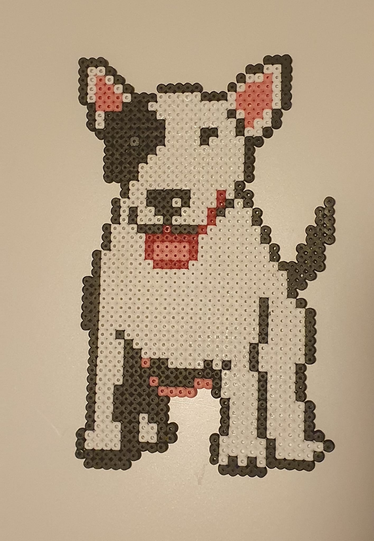 Hama bead puppy